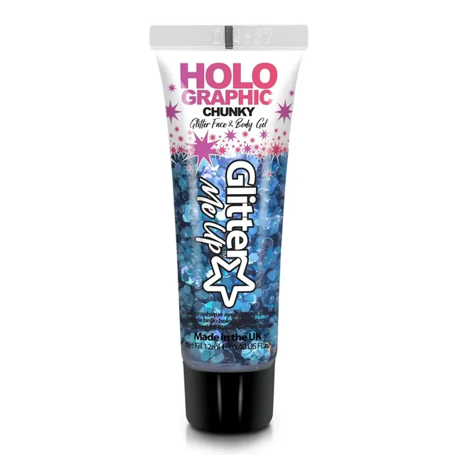 PRIMAL Glitter Me Up gel pailleté bleu cosmic 12ml