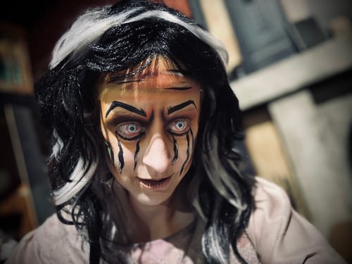 PRIMAL Plague lentilles mini-sclera blanches effet zombie