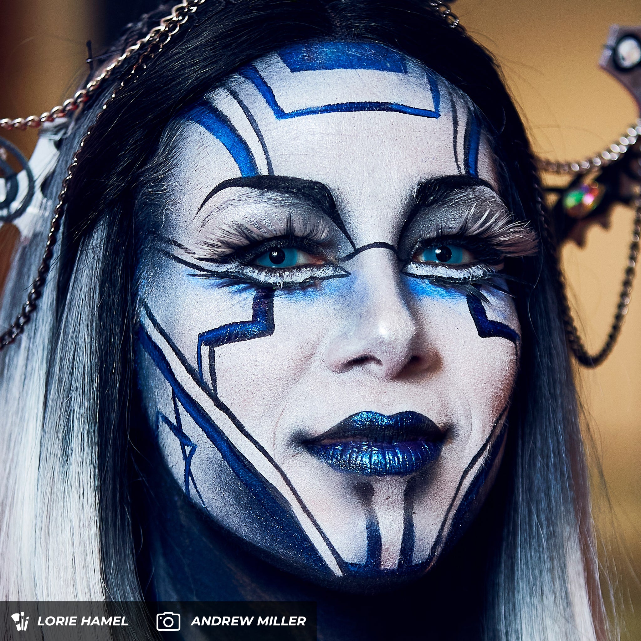 PRIMAL Underworld lentilles bleues vampire opaques