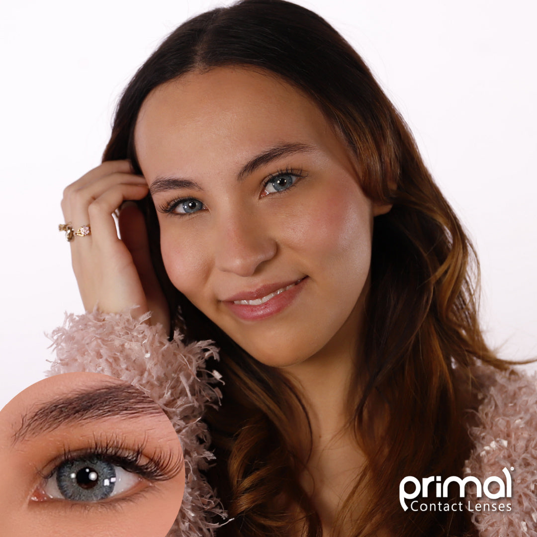 PRIMAL Dream Ocean lentilles bleues 14 mm opaques