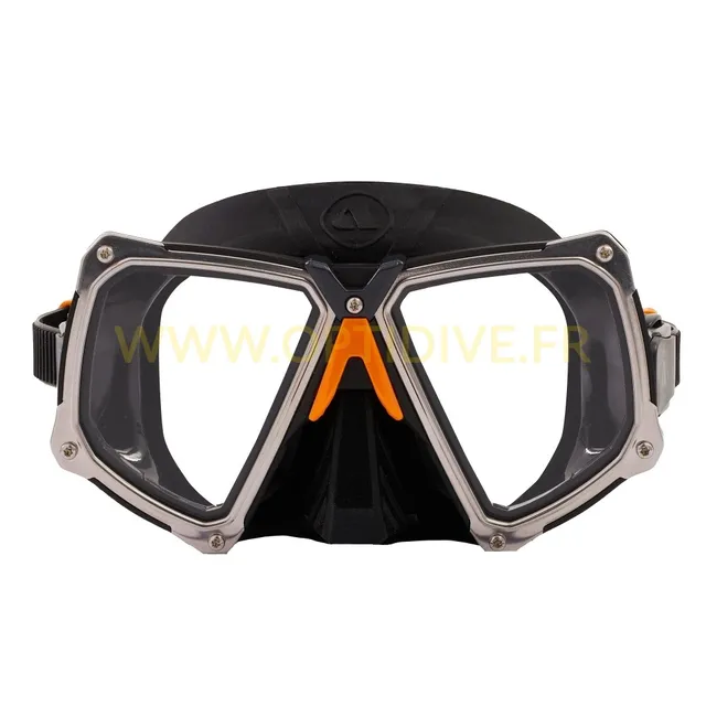 Apeks VX2 masque de plongée cadre inox carbone