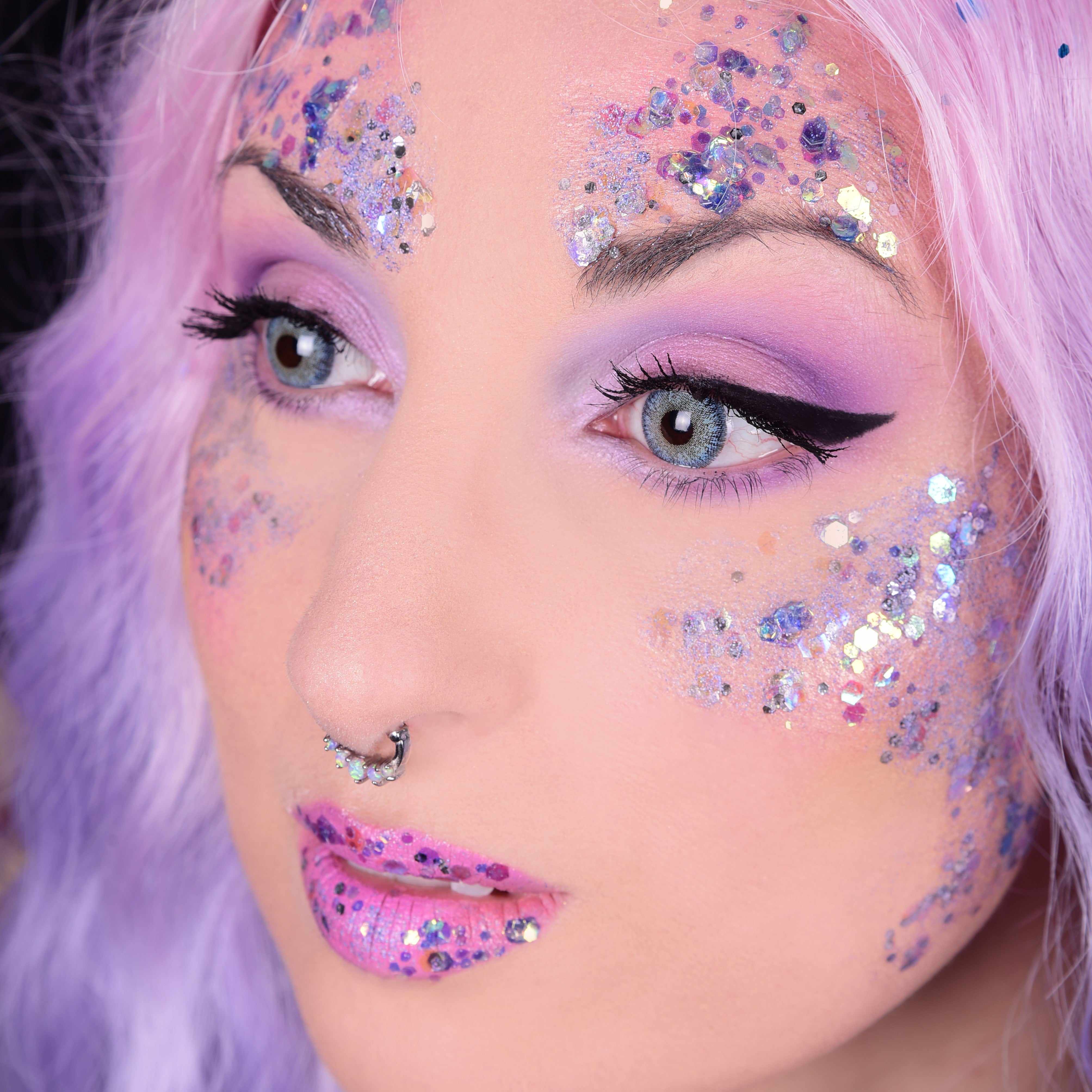 PRIMAL Dream Ocean lentilles bleues 14 mm opaques