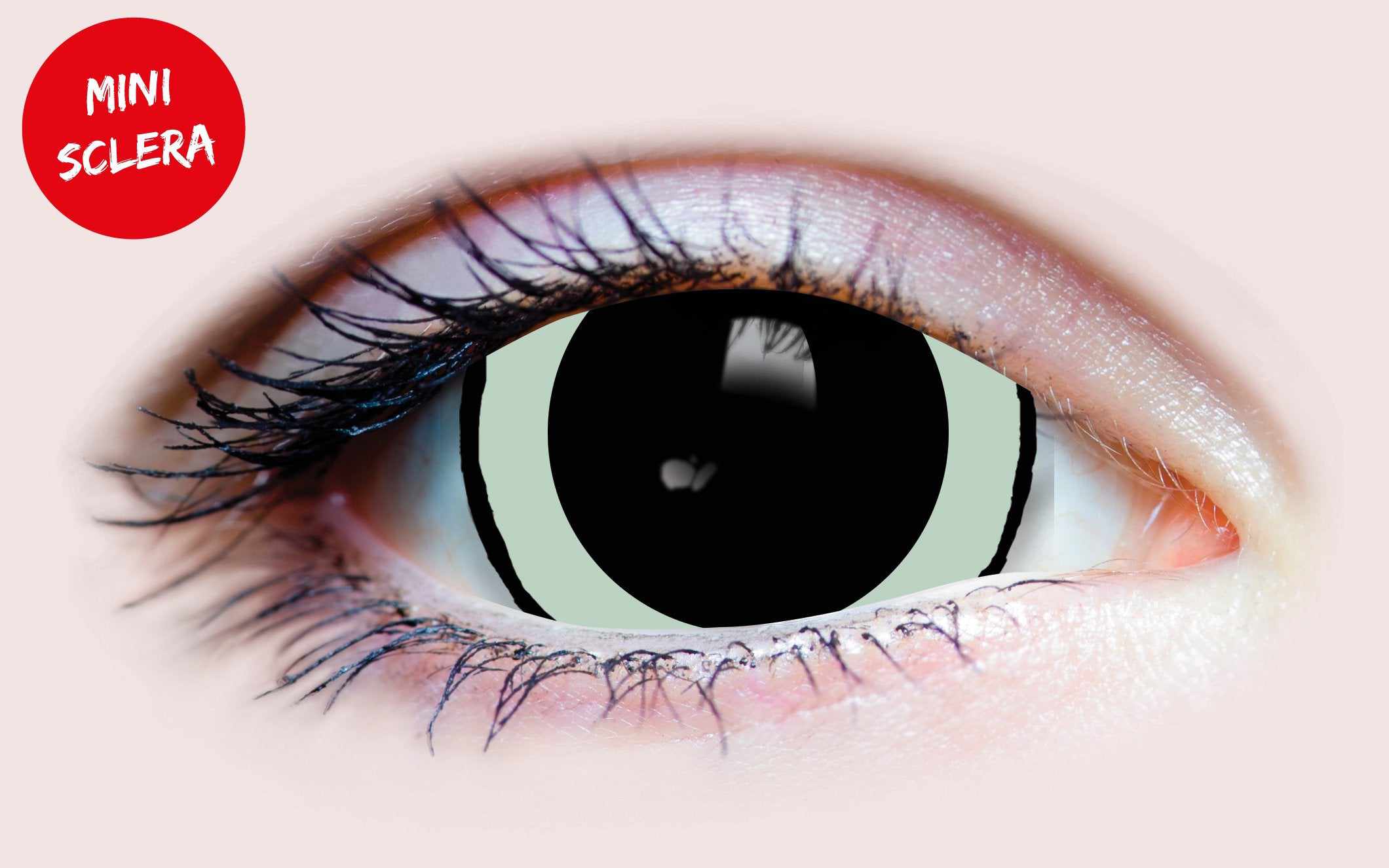 PRIMAL Acid II lentilles couleur vertes noires 15,2 mm