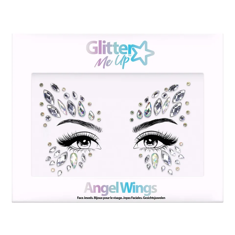 PRIMAL Glitter Me Up Angel Wings bijoux visage strass