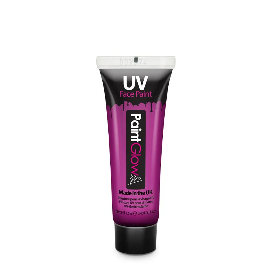 Primal PaintGlow violet peinture visage corps UV 12ml