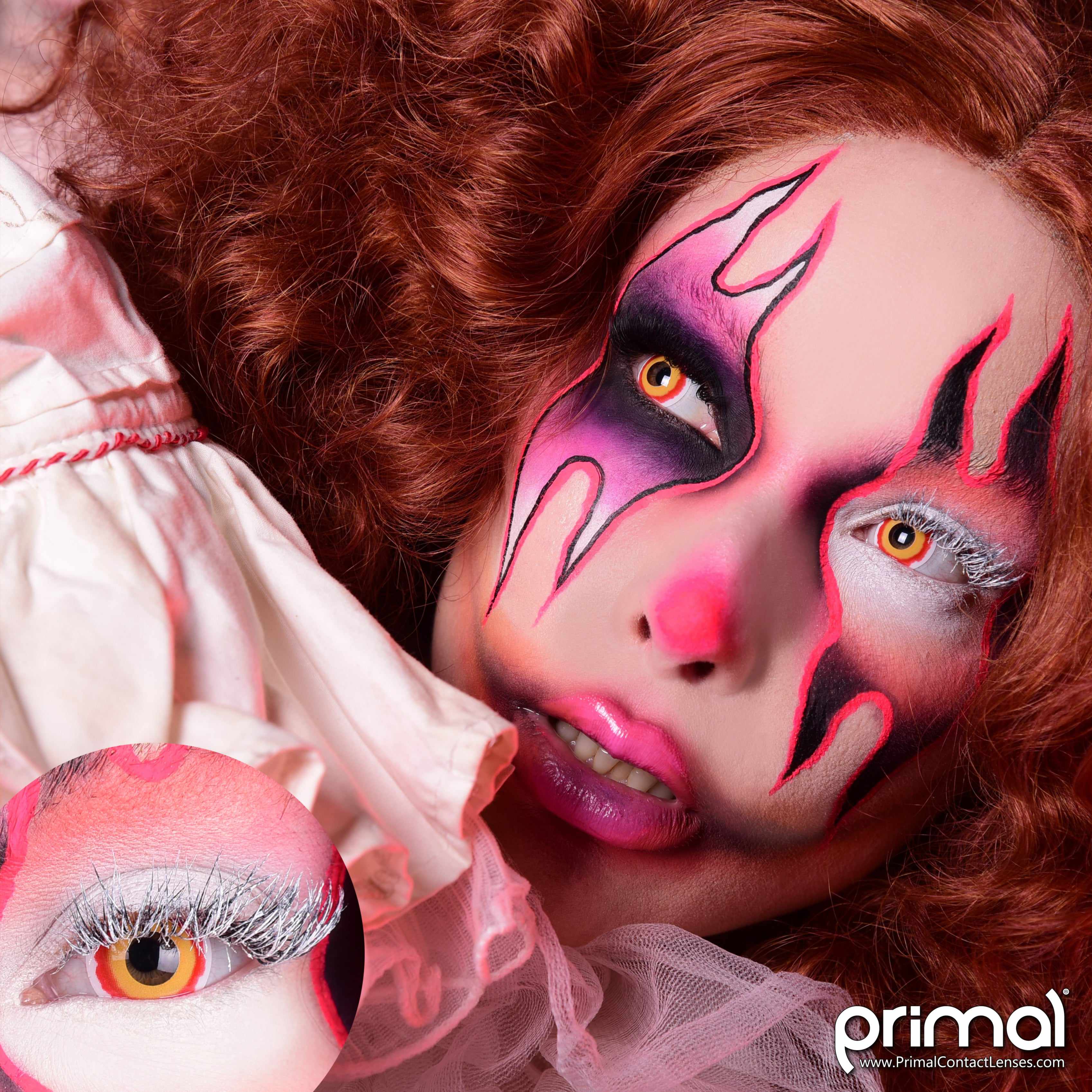 PRIMAL Sith lentilles de contact jaunes et rouges