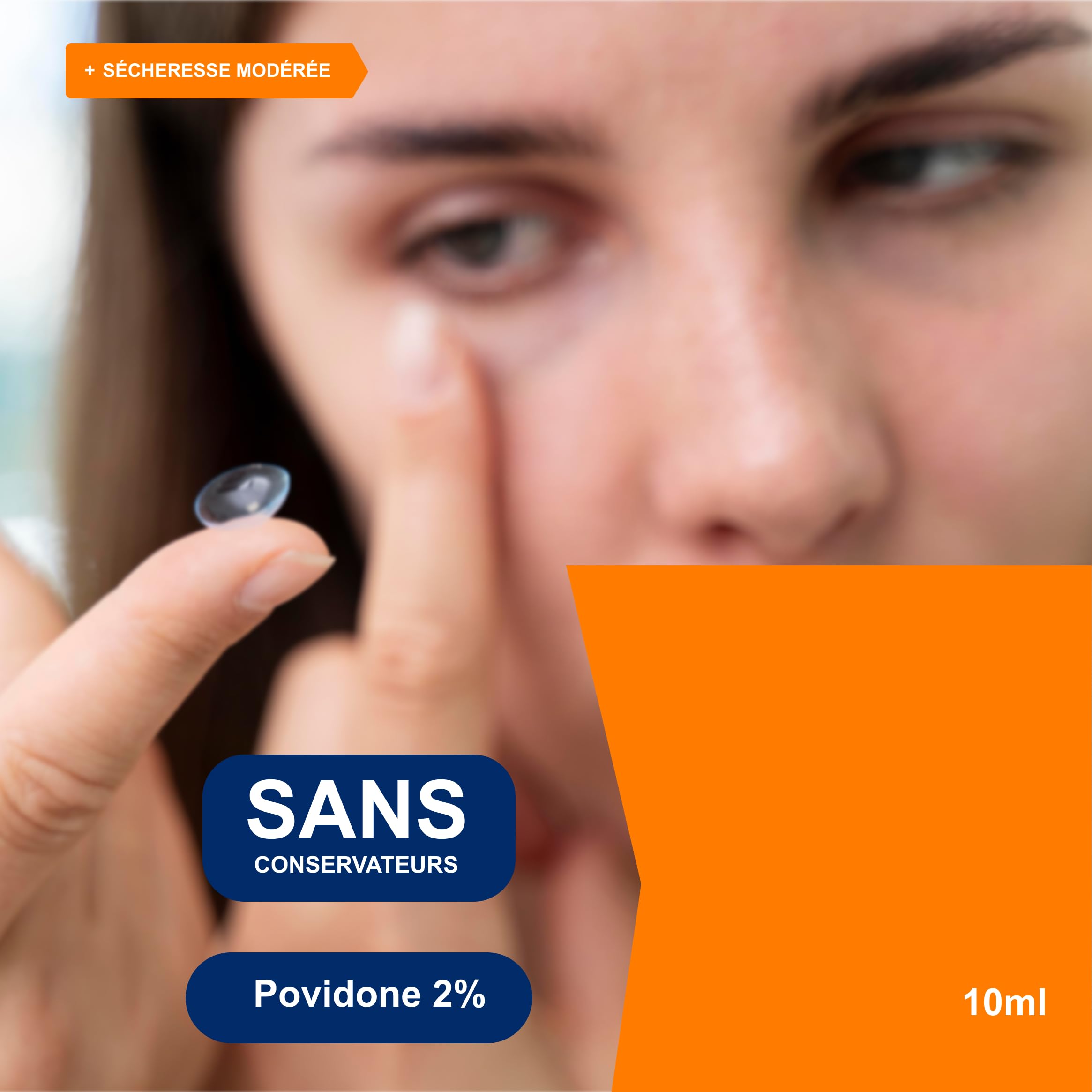 Aqualarm U.P. gouttes yeux secs 2x10ml povidone