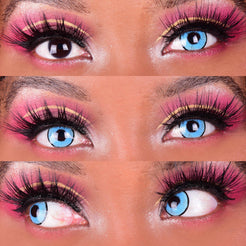 PRIMAL Super Hero lentilles de contact bleues