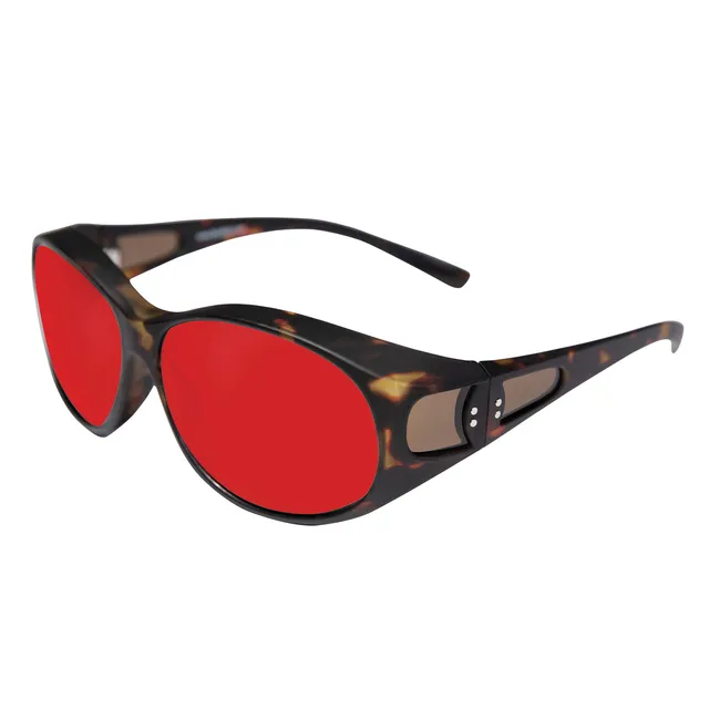 JHB 327Ebv surlunettes basse vision verres filtrants