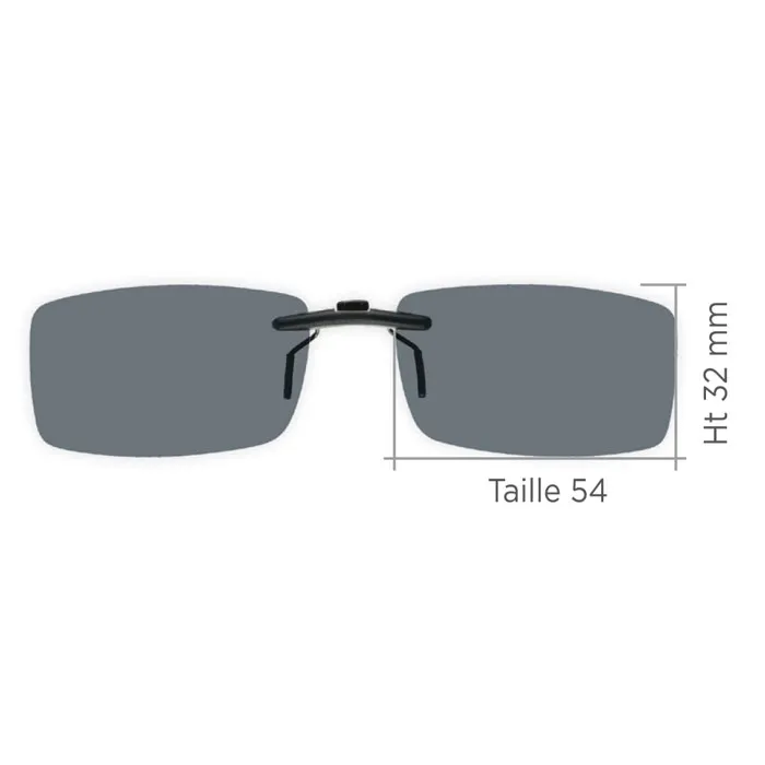 JHB Réf 163R polyclip solaire universel polarisé taille 54