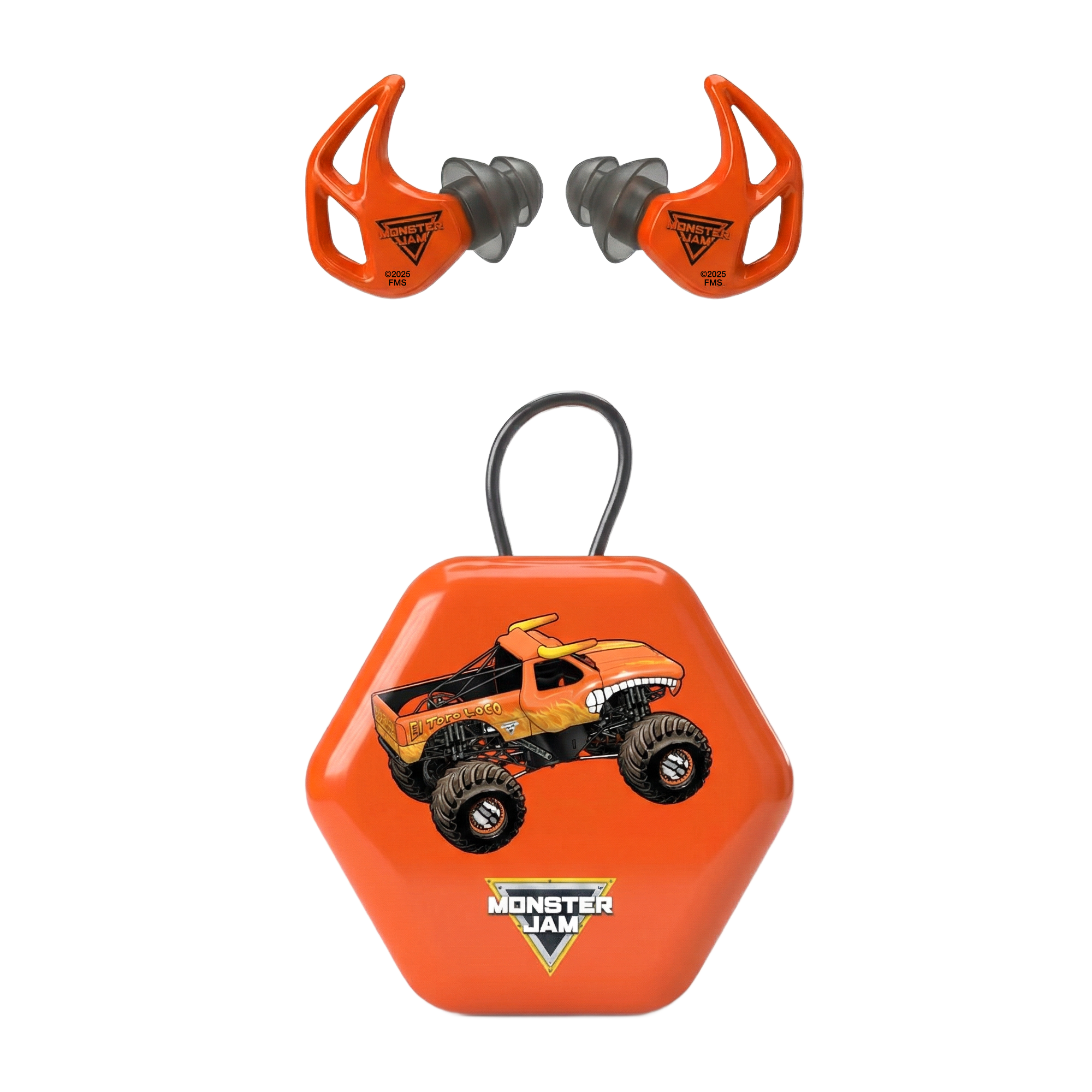 AXIL Monster Jam X20 bouchons d’oreilles camion Grave Digger