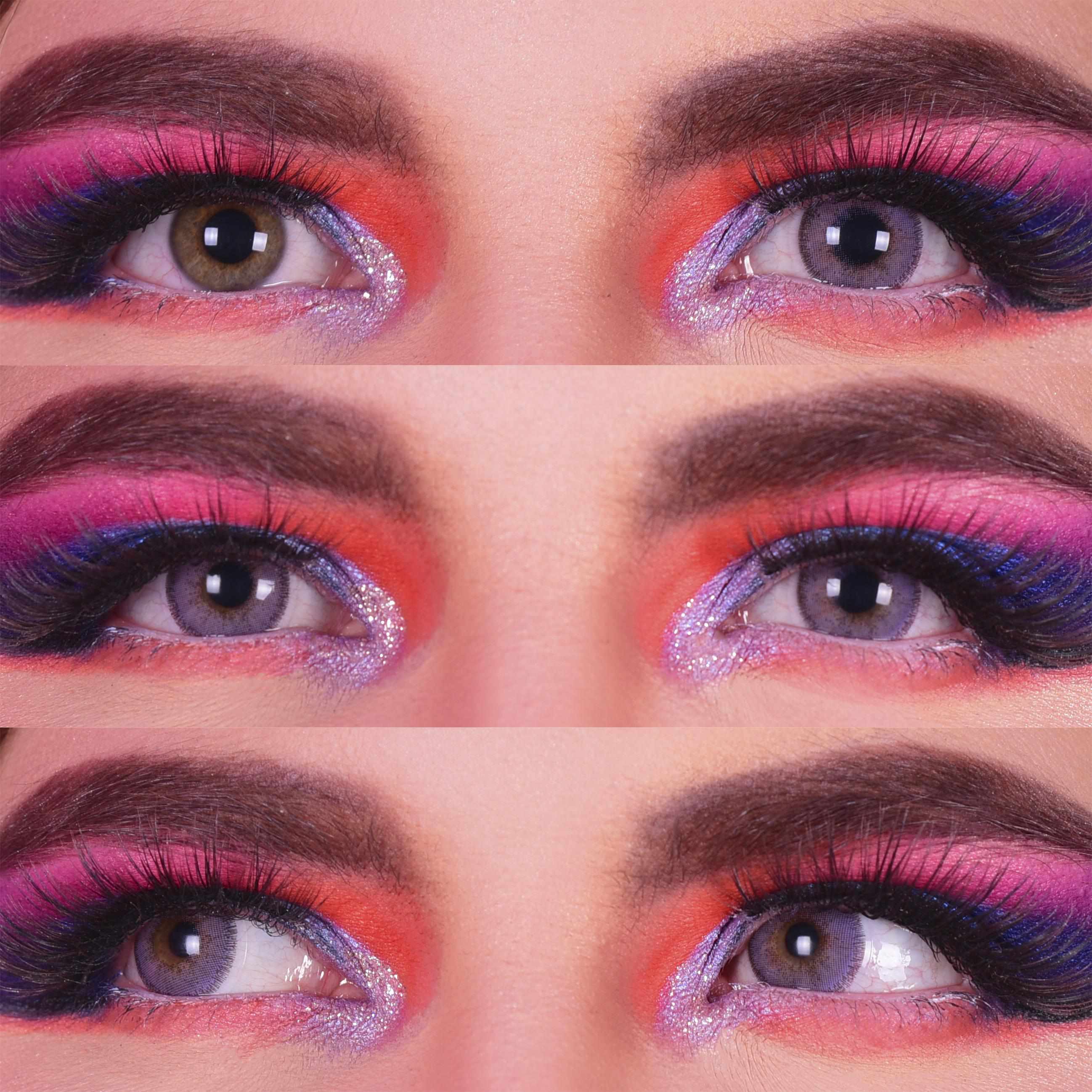 Primal Charm Lilac lentilles violettes sans correction