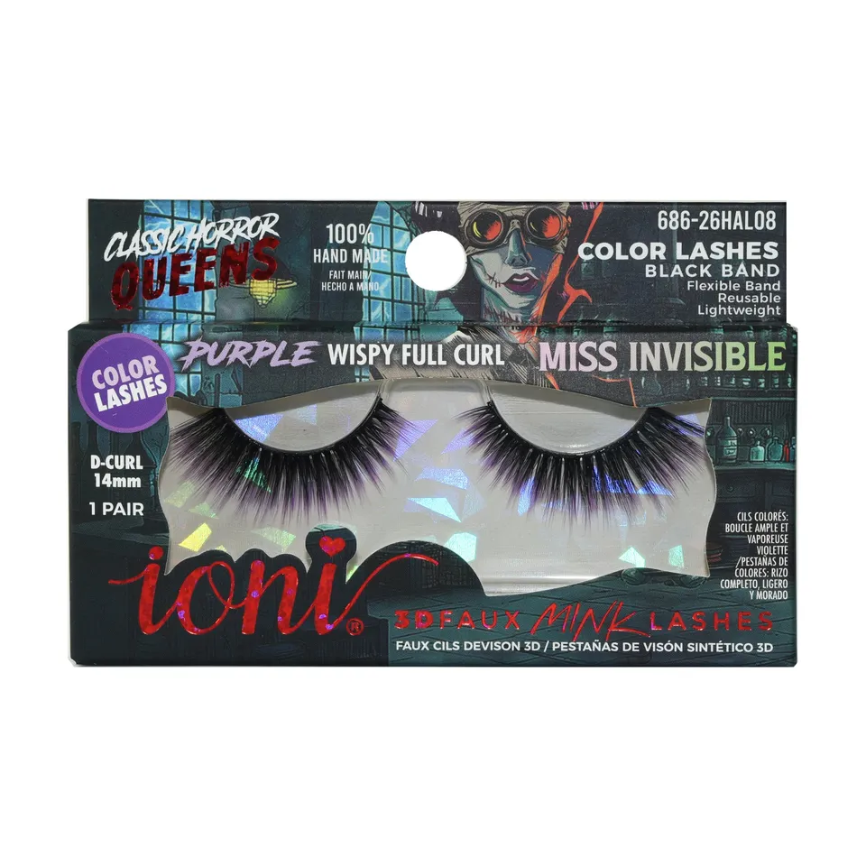PRIMAL Ioni faux cils Purple Curl violet