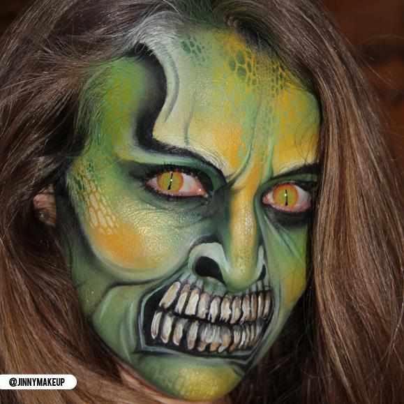 PRIMAL Jurassic I lentilles couleur jaune reptile