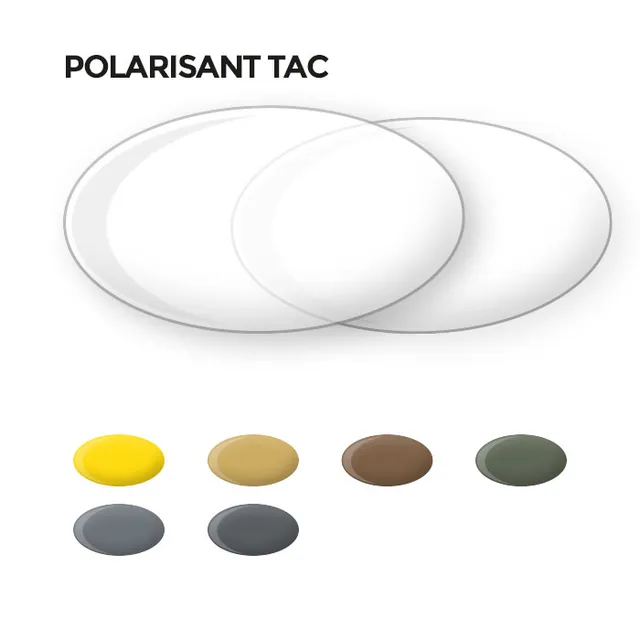 JHB TAC verres polarisants base 6 paire cat.1-4