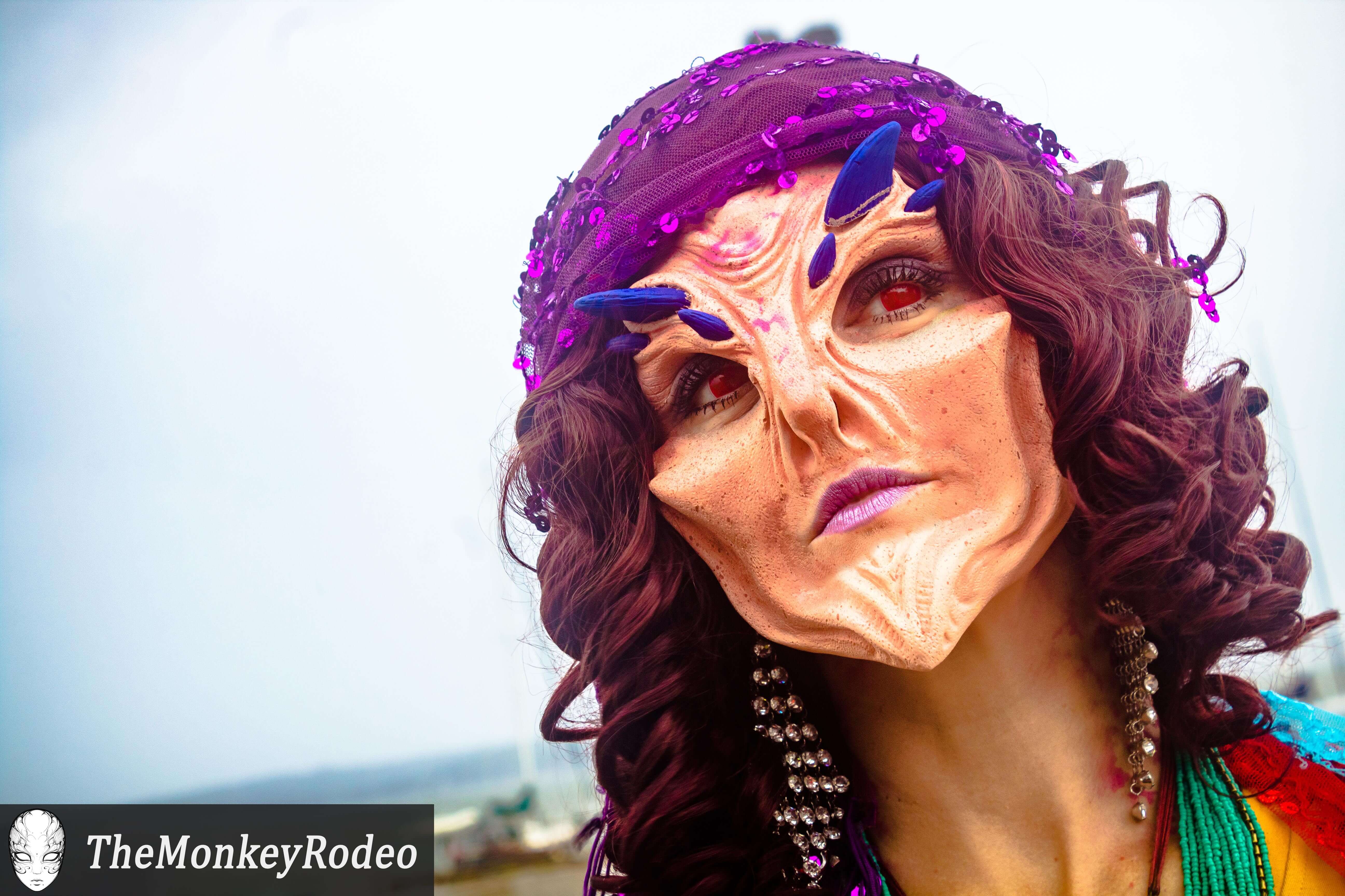 PRIMAL X-Ray lentilles cosplay rouges effet aveugle