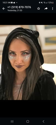 PRIMAL Villain lentilles de contact jaunes orange cosplay