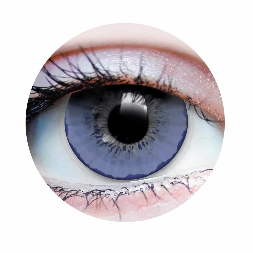 PRIMAL Moonlight Azure lentilles de contact bleues naturelles