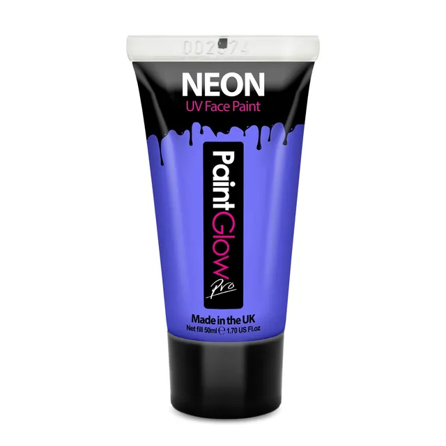 PaintGlow peinture visage et corps UV bleu 50 ml