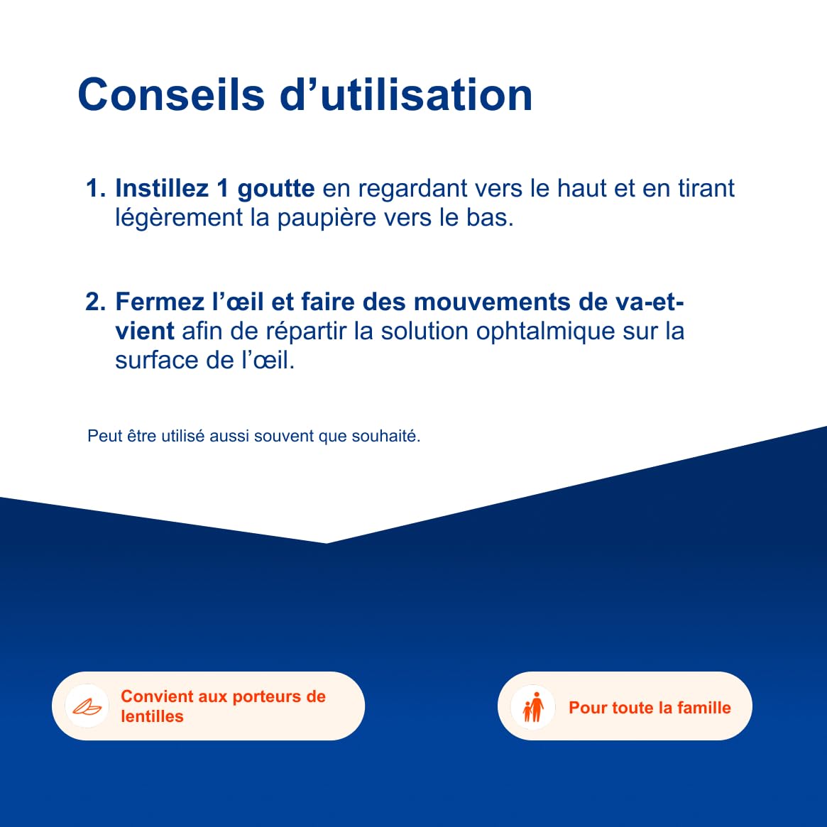 Aqualarm Intensive UD gouttes yeux secs lot 2x30 acide hyaluronique