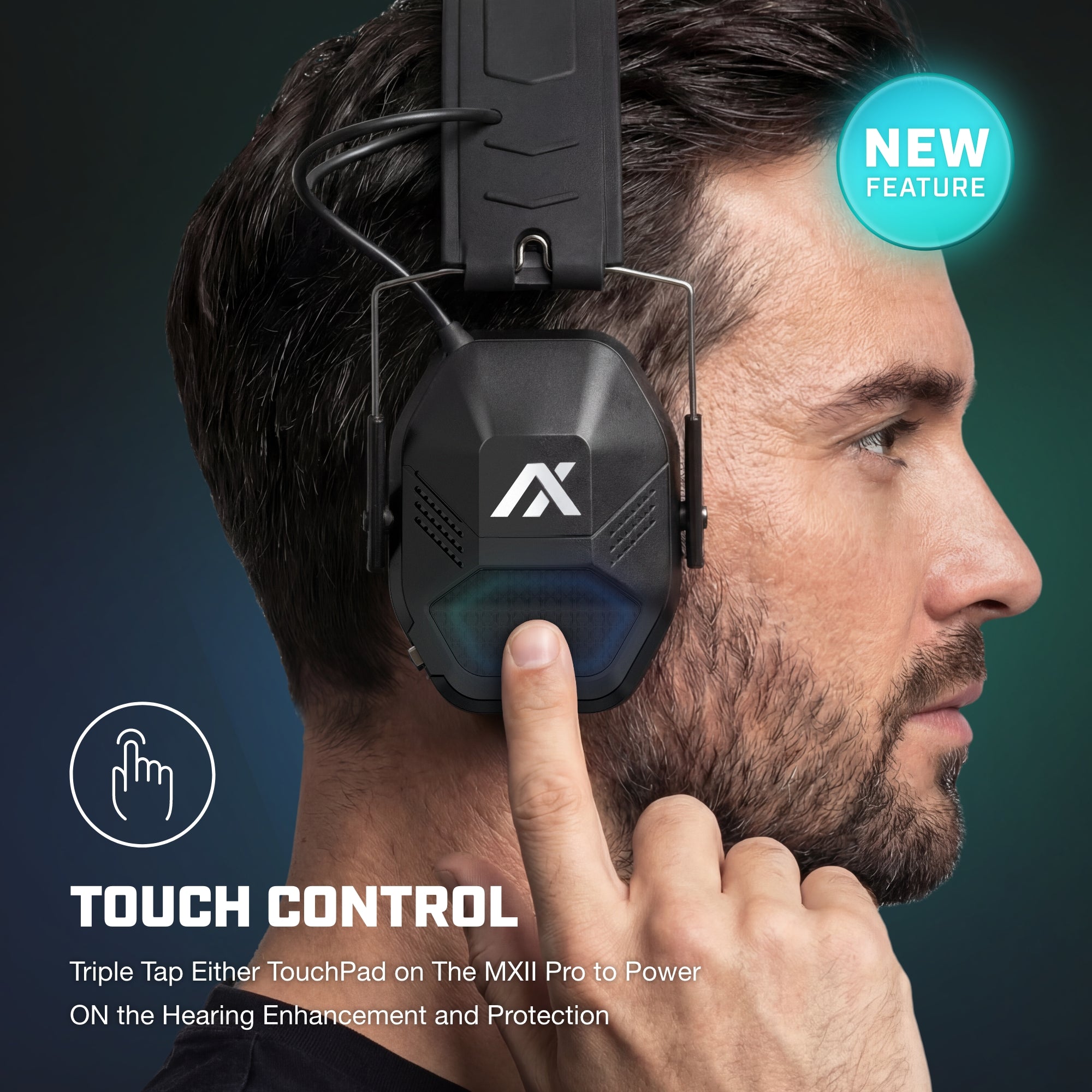 Axil MXII Pro oreillettes bluetooth protection auditive