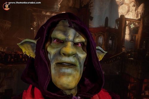 PRIMAL Villain lentilles de contact jaunes orange cosplay