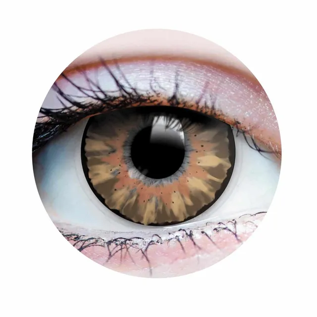 PRIMAL Delightful Honey lentilles de contact marron miel