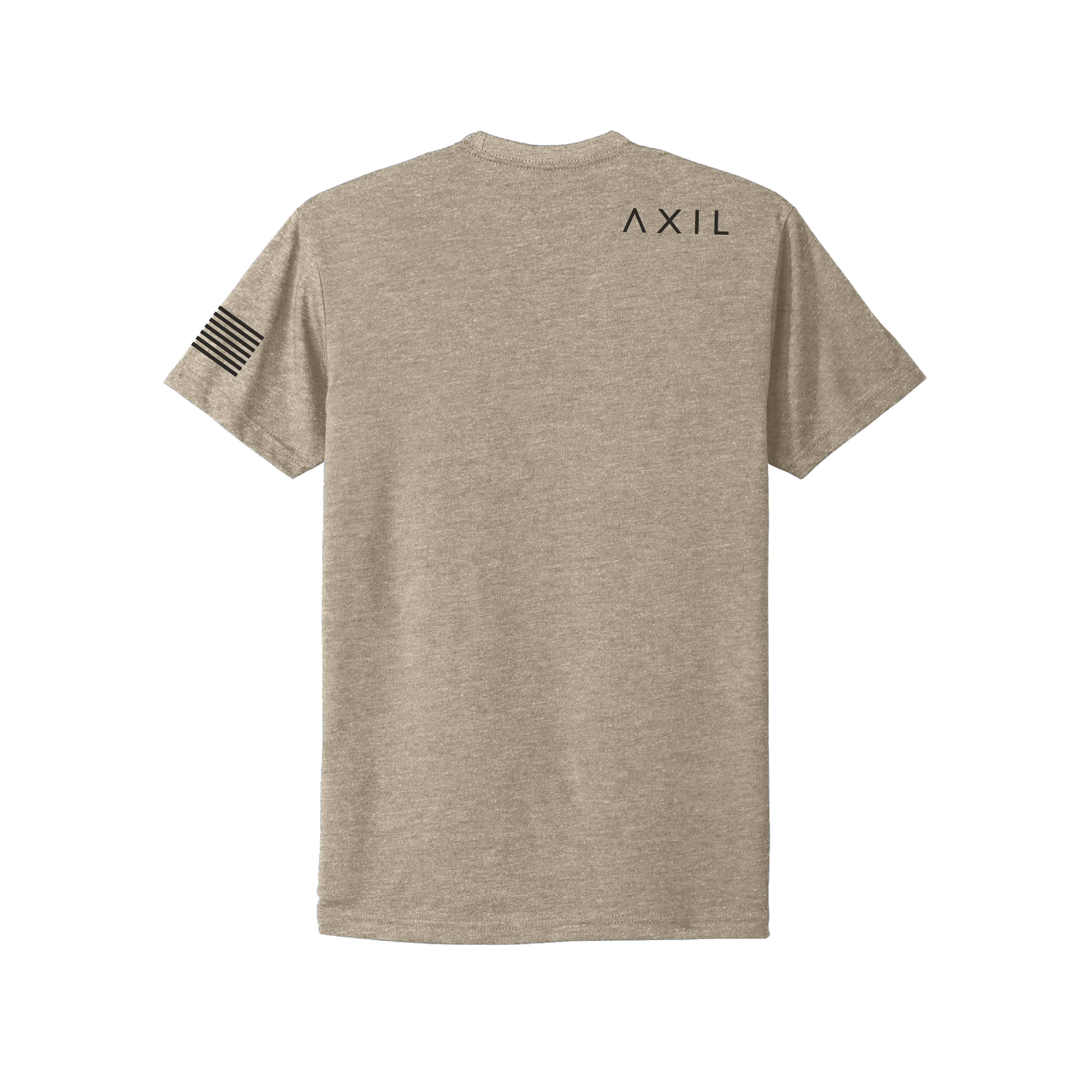 AXIL Logo T-shirt coton noir coupe confort