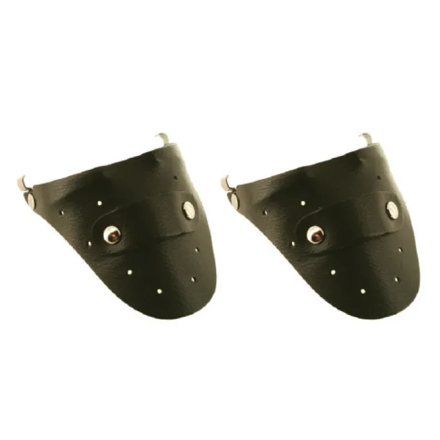 JHB PR250 protections latérales cuir noir paire