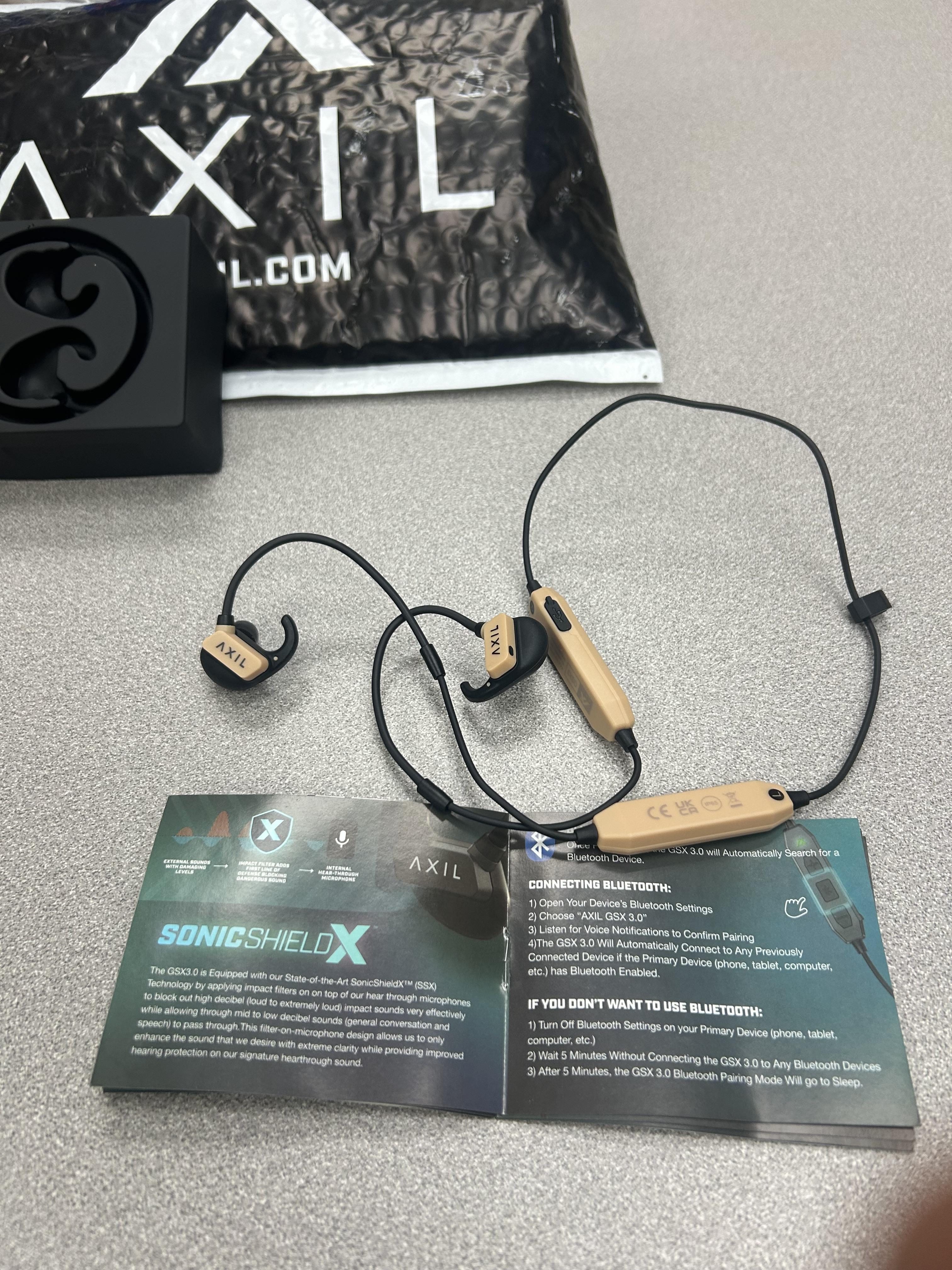 AXIL GS Extreme 3.0 bouchons oreilles électroniques