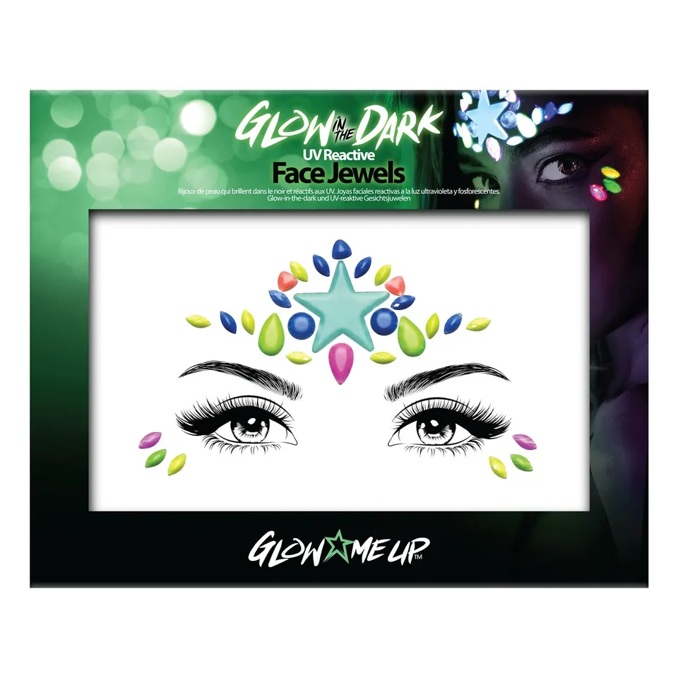 PRIMAL PaintGlow Glow In The Dark 1 strass visage phosphorescent