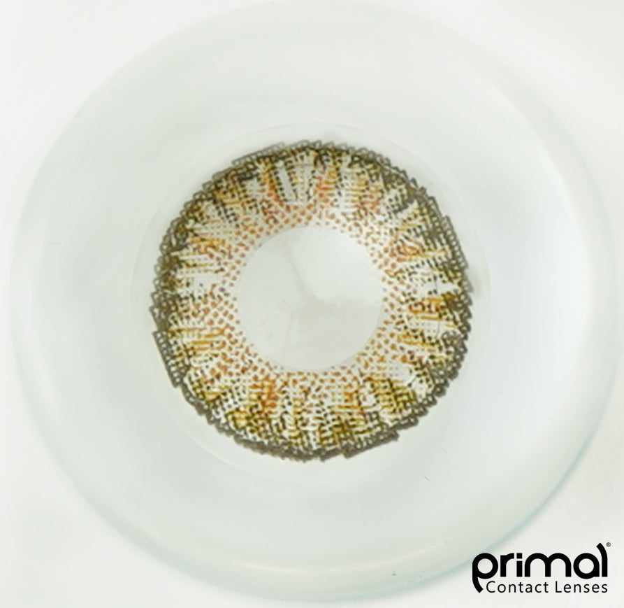 PRIMAL Delightful Honey lentilles marron miel naturel 14,2 mm
