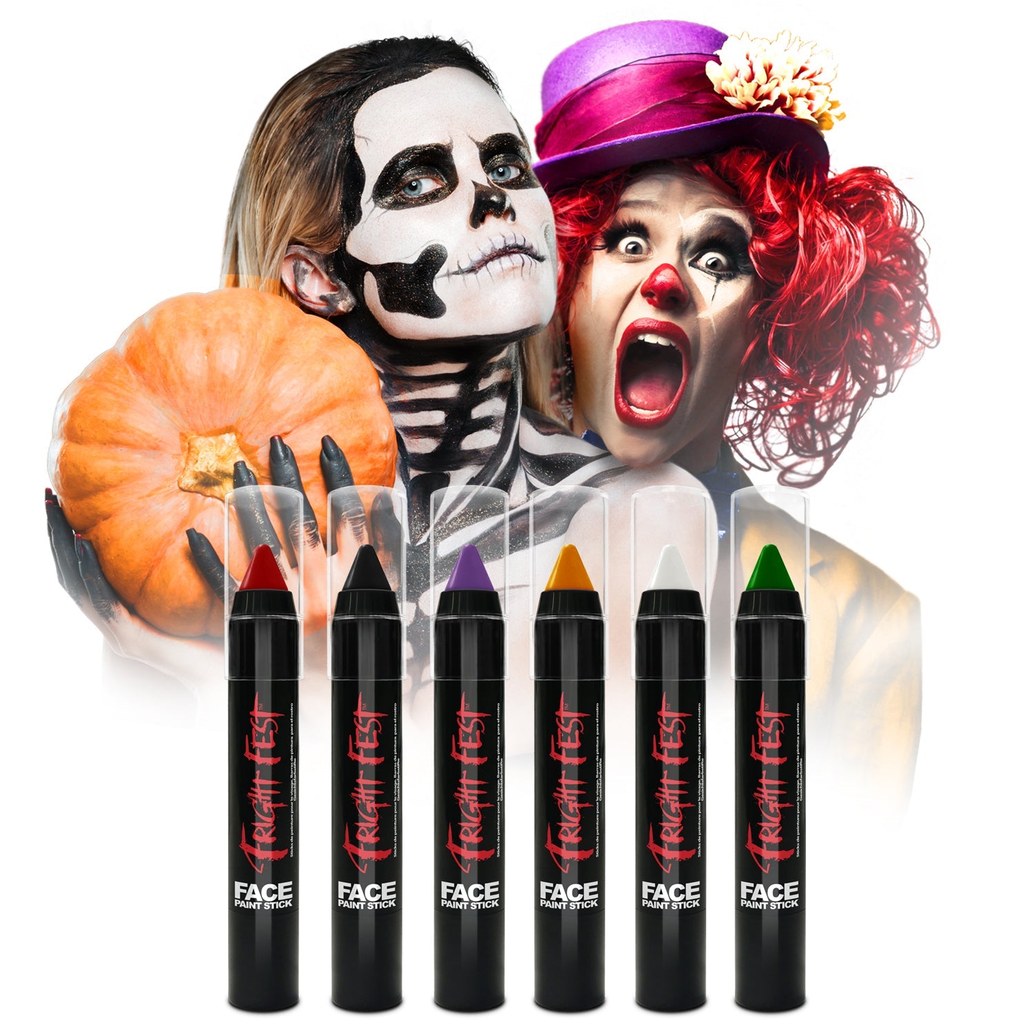 Fright Fest Blood Red stick maquillage Halloween visage 3,5 g