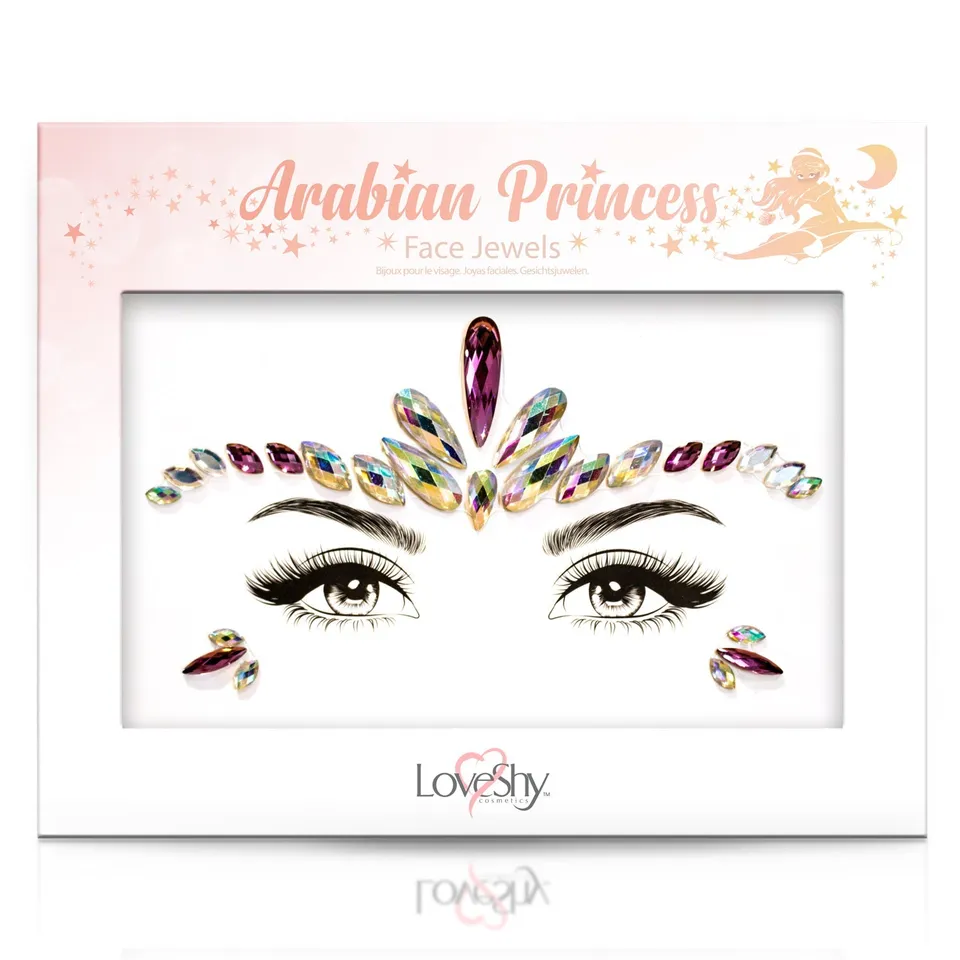 PRIMAL Glitter Me Up Arabian Princess bijoux visage strass