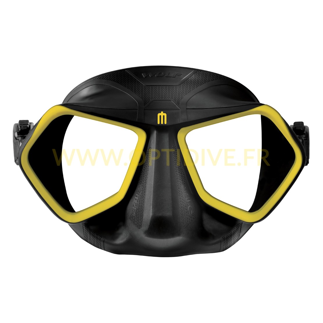 Omer Wolf masque apnée frameless noir