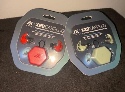Axil X20 bouchons d'oreilles protection auditive