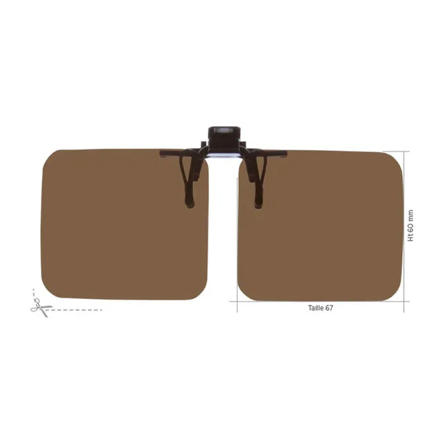 JHB Easyclip 715Q clip solaire polarisant taille 67 Cat.3