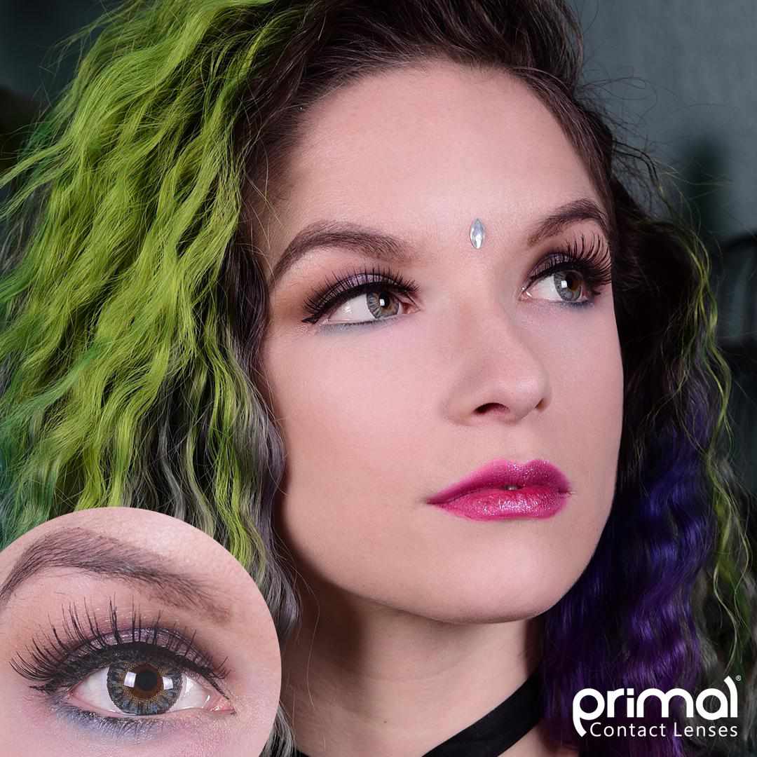 PRIMAL Delightful Azure lentilles bleues naturelles 14,2mm