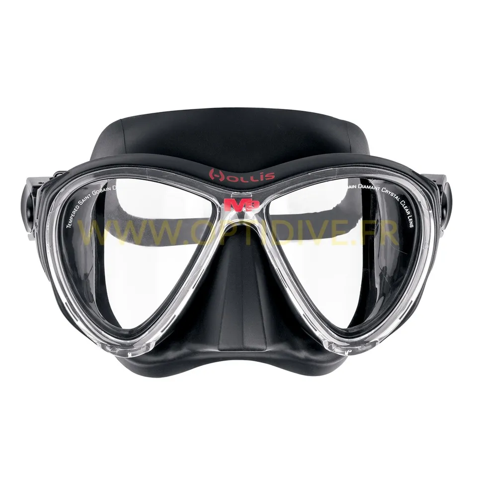 Hollis M3 masque de plongée verre Ultra-Clear