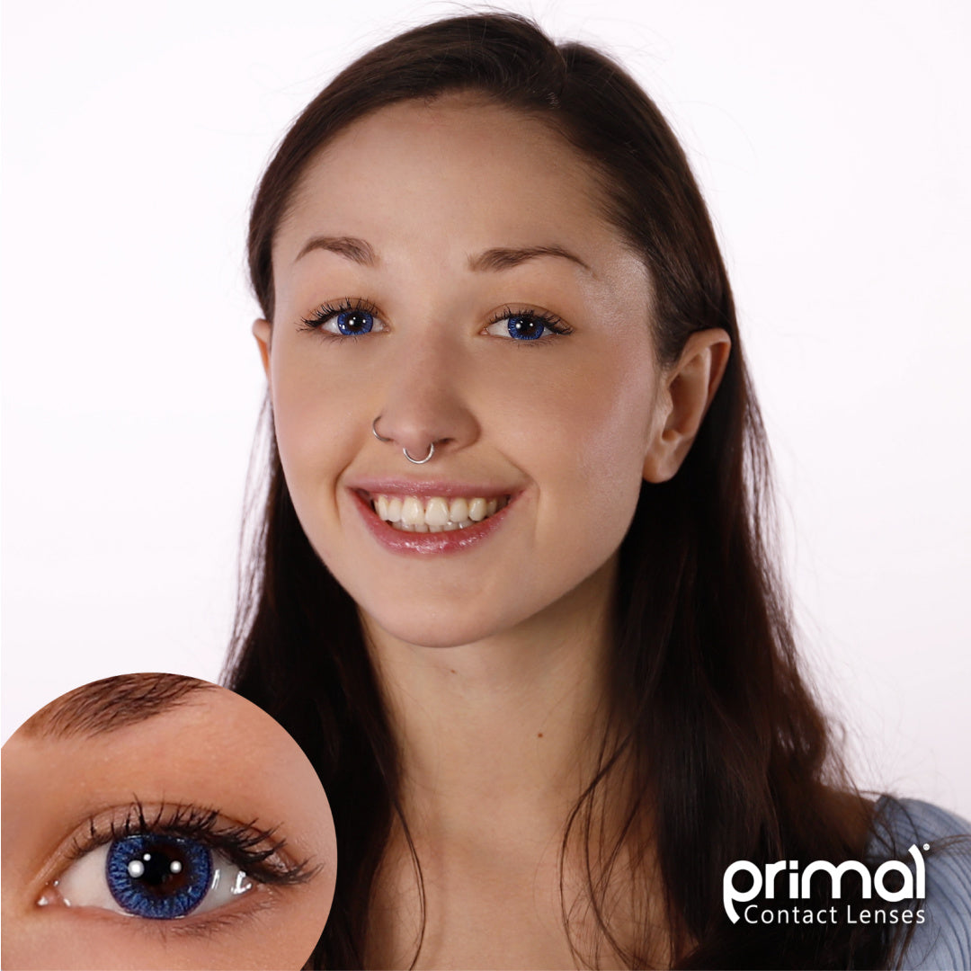 PRIMAL Enchanted Azure lentilles bleues naturelles