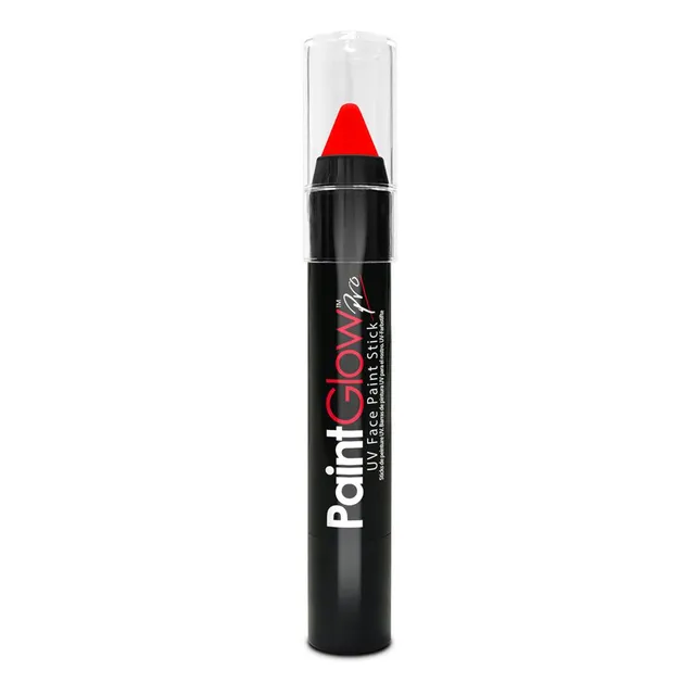 PaintGlow Crayon UV peinture visage rouge 3,5g