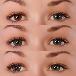PRIMAL Ethereal Jade lentilles vertes intenses