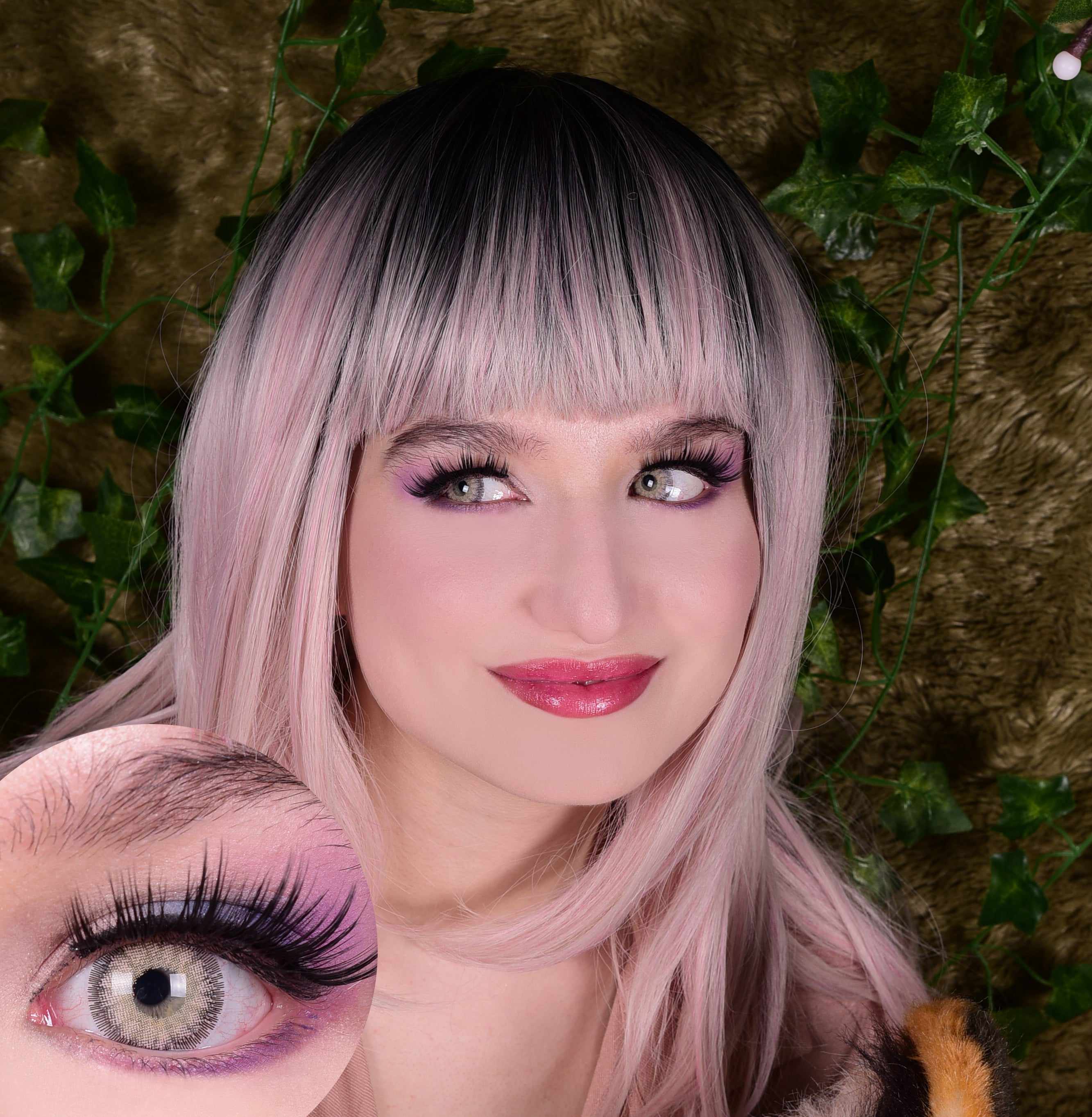 Primal Crystal Lentilles couleur noisette Hazel