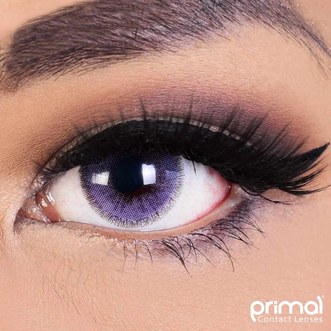 Primal Charm Lilac lentilles violettes sans correction