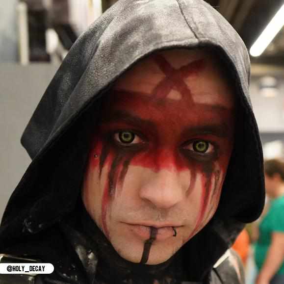 PRIMAL Storm lentilles de contact cosplay noir jaune