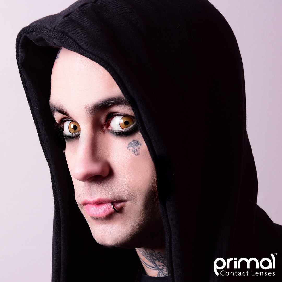 PRIMAL Villain lentilles jaunes contour sombre
