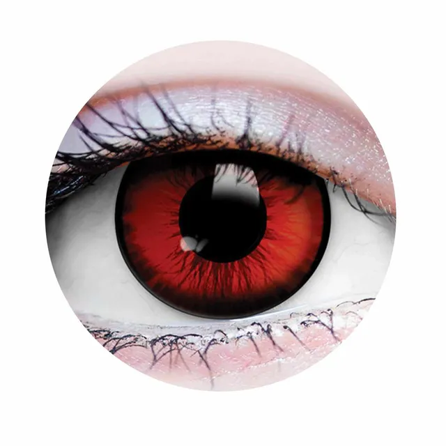 PRIMAL Dracula I lentilles de contact rouges opaques