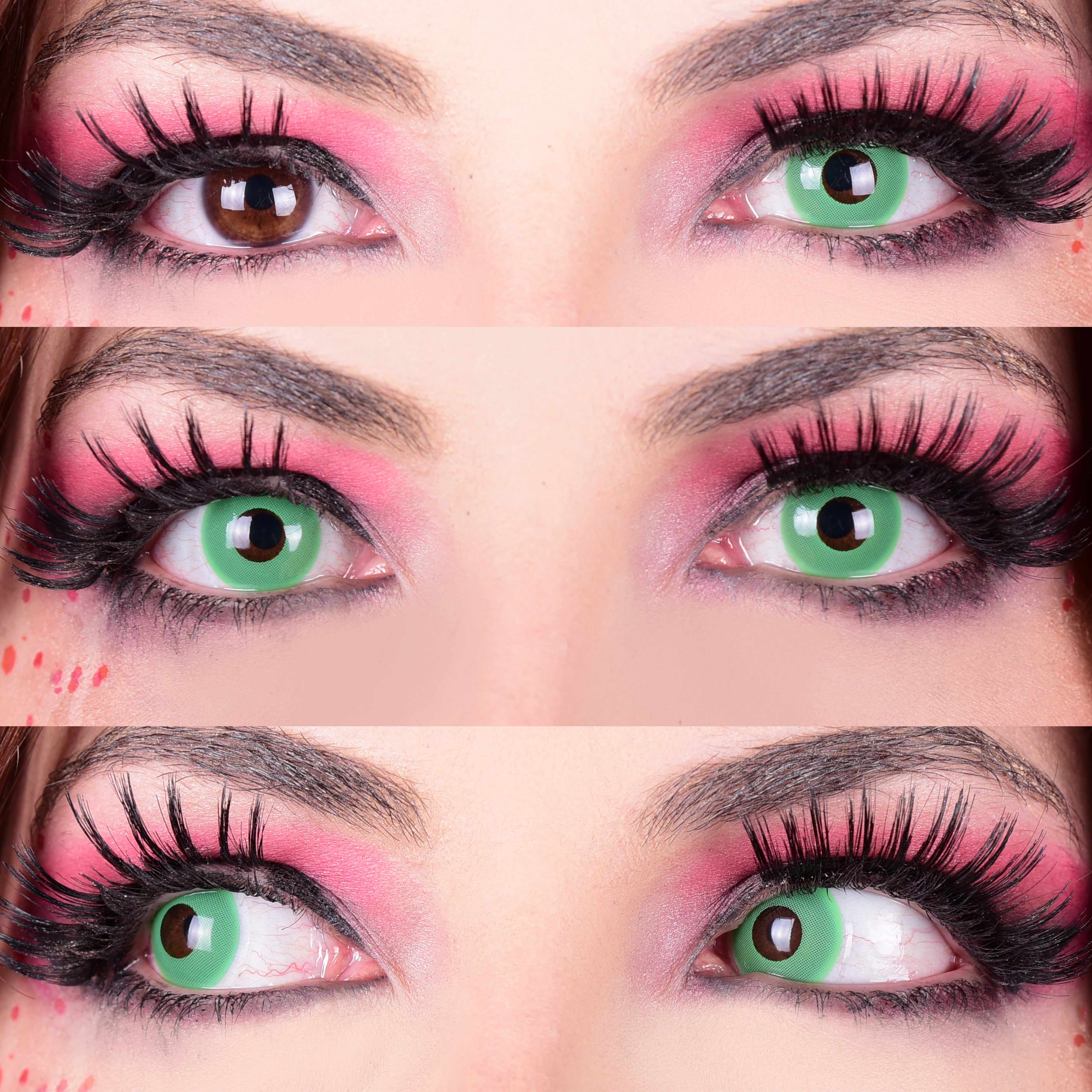 PRIMAL Hulk lentilles couleur vert opaque