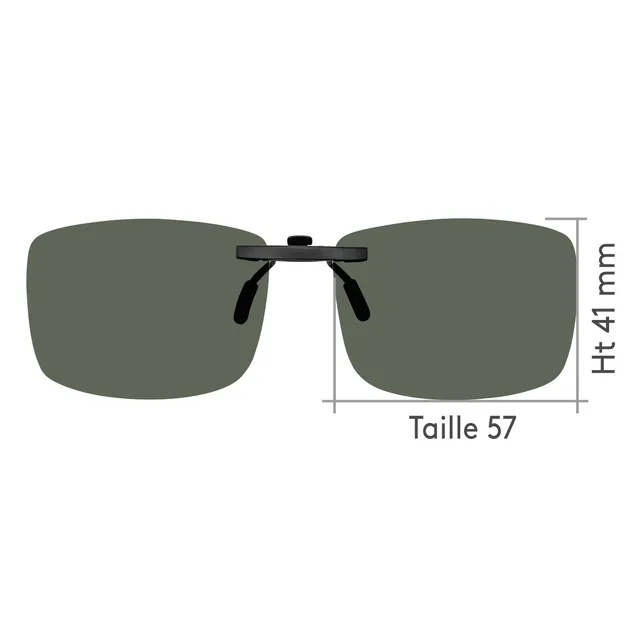 JHB 168S polyclip solaire polarisant cat.3 taille 57