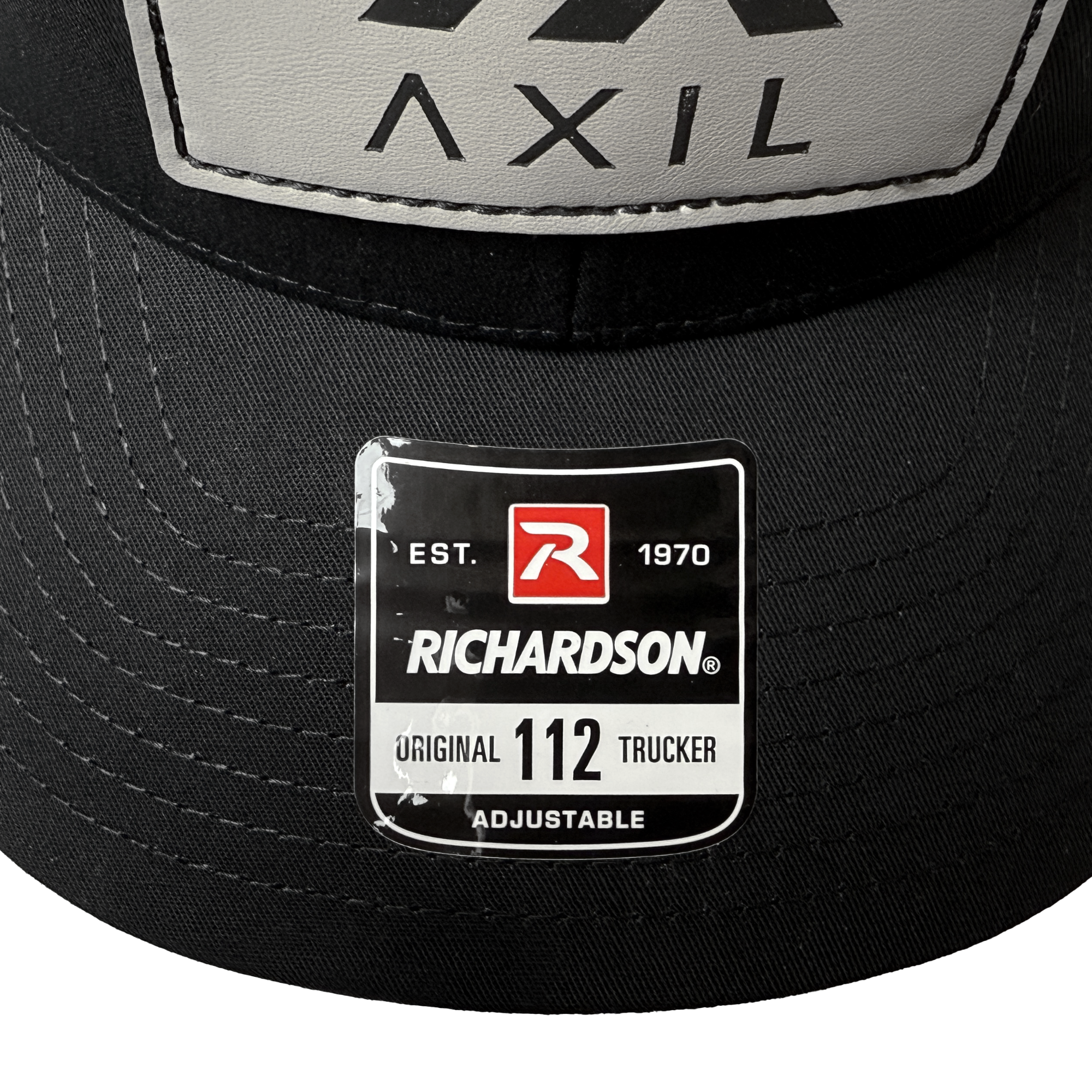 AXIL casquette trucker Richardson 112 patch cuir